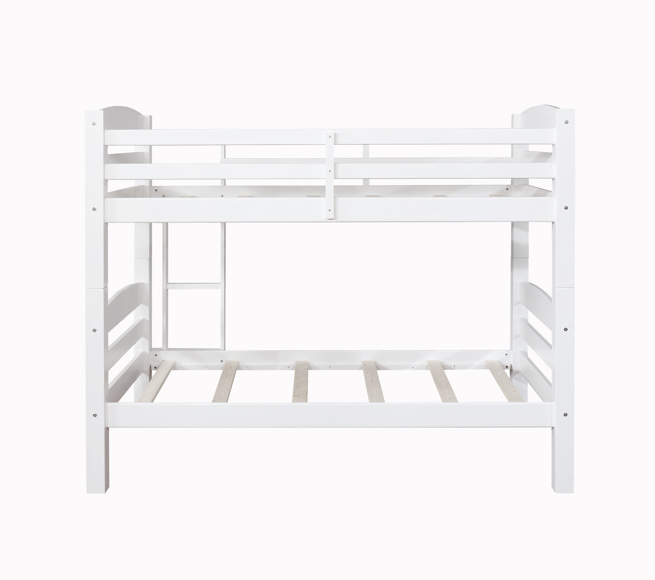 WEEKLY or MONTHLY. Porterhouse Twin over Twin Bunk in White