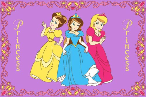 My Favorite Disney Princesses Rug