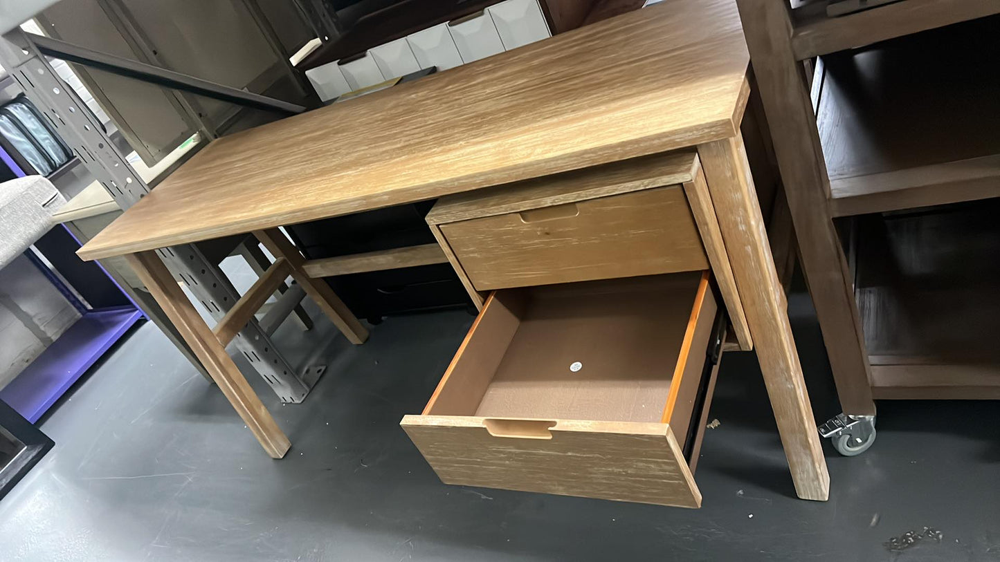 WEEKLY or MONTHLY. Polly Walnut Side Storage Desk