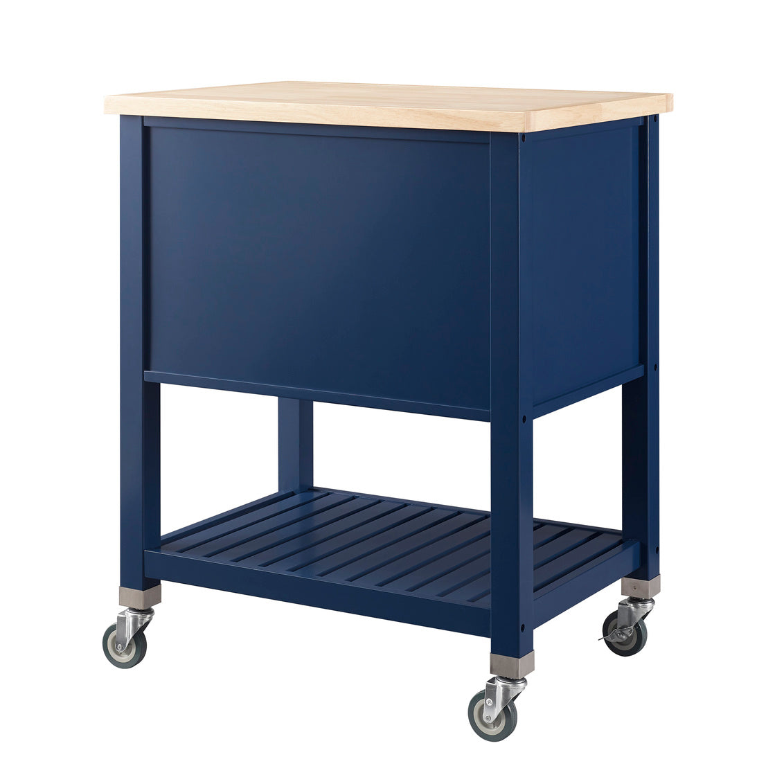 Blue Denim Robbin Kitchen Cart