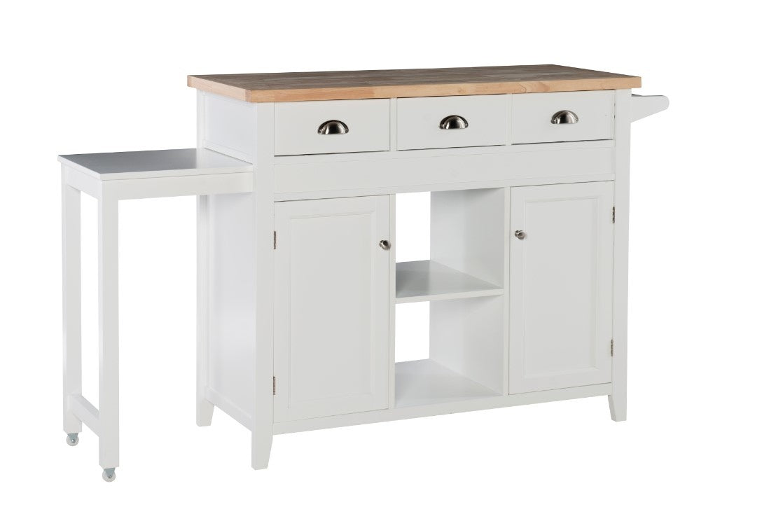 WEEKLY or MONTHLY. Sherri Kitchen Cart