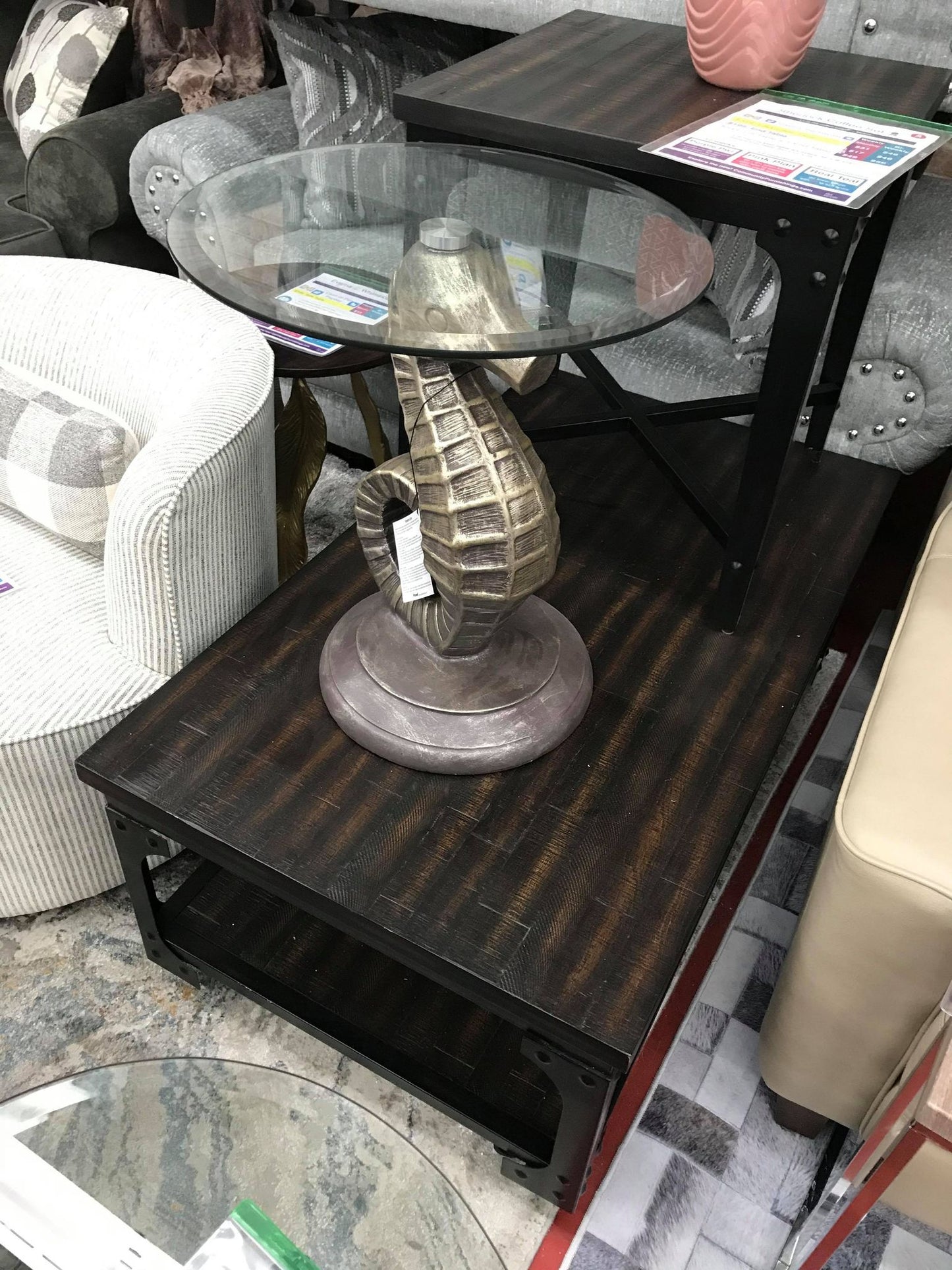 Sandy the Seahorse Side Table