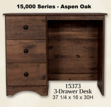 Aspen Oak Desk