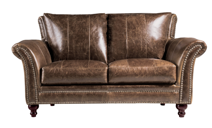 WEEKLY or MONTHLY. Chief Butler Top Grain Leather Couch Set