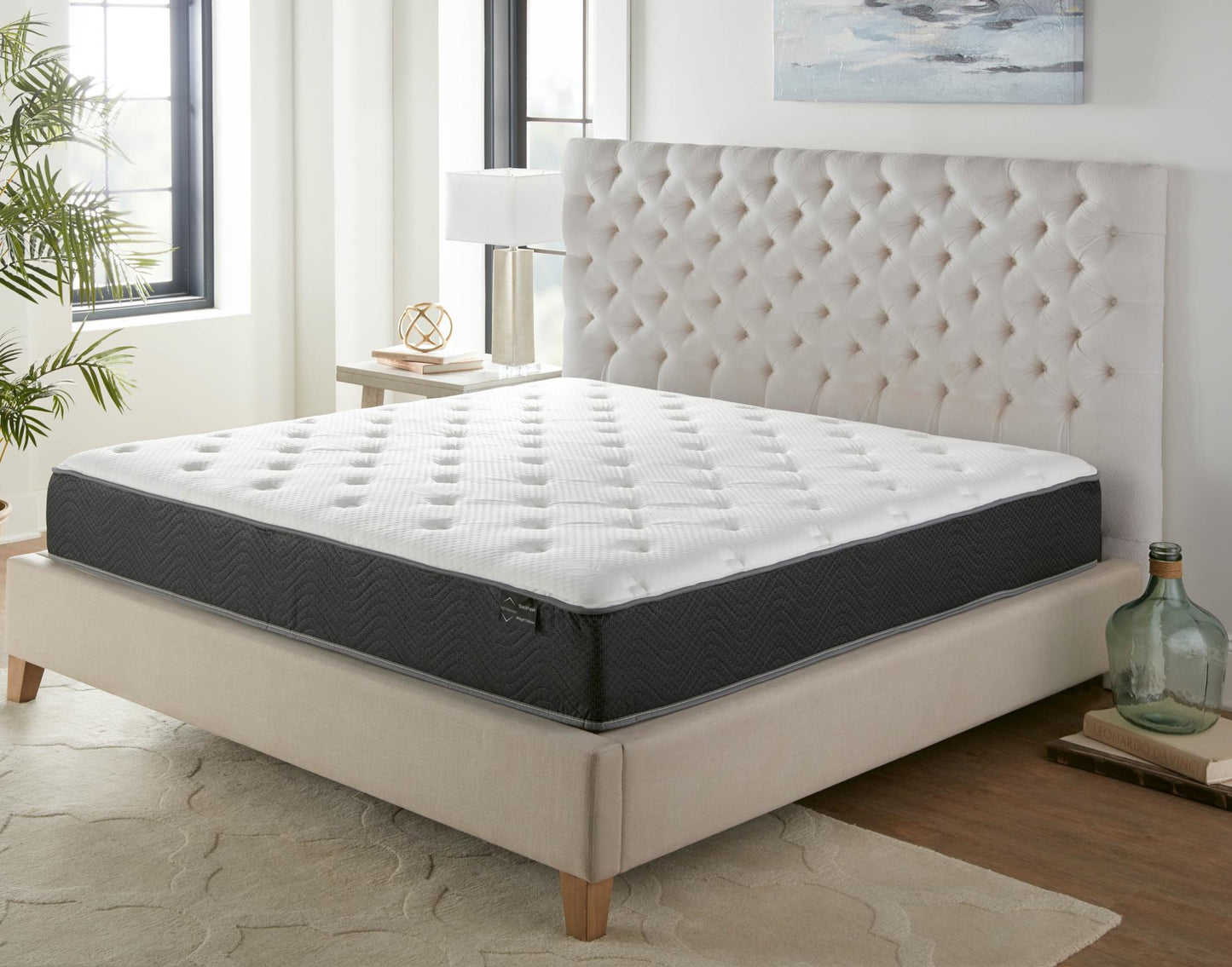 WEEKLY or MONTHLY. Silver Bamboo King Mattress