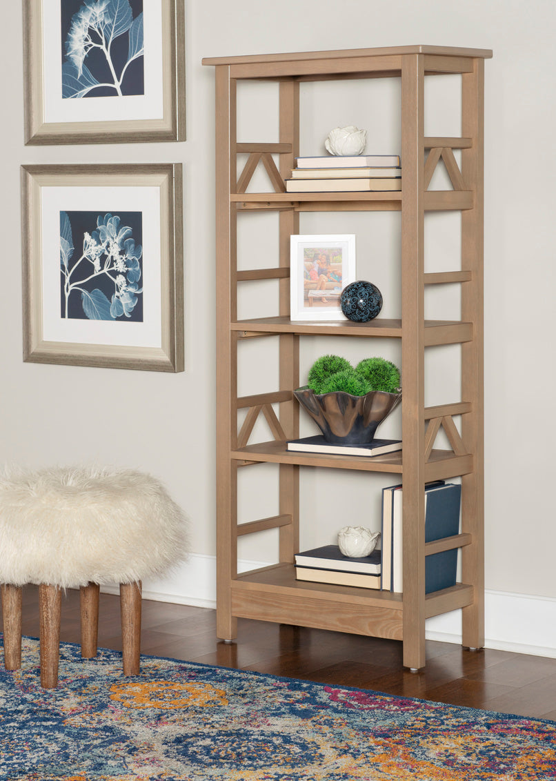WEEKLY or MONTHLY. Titan Driftwood Bookcase