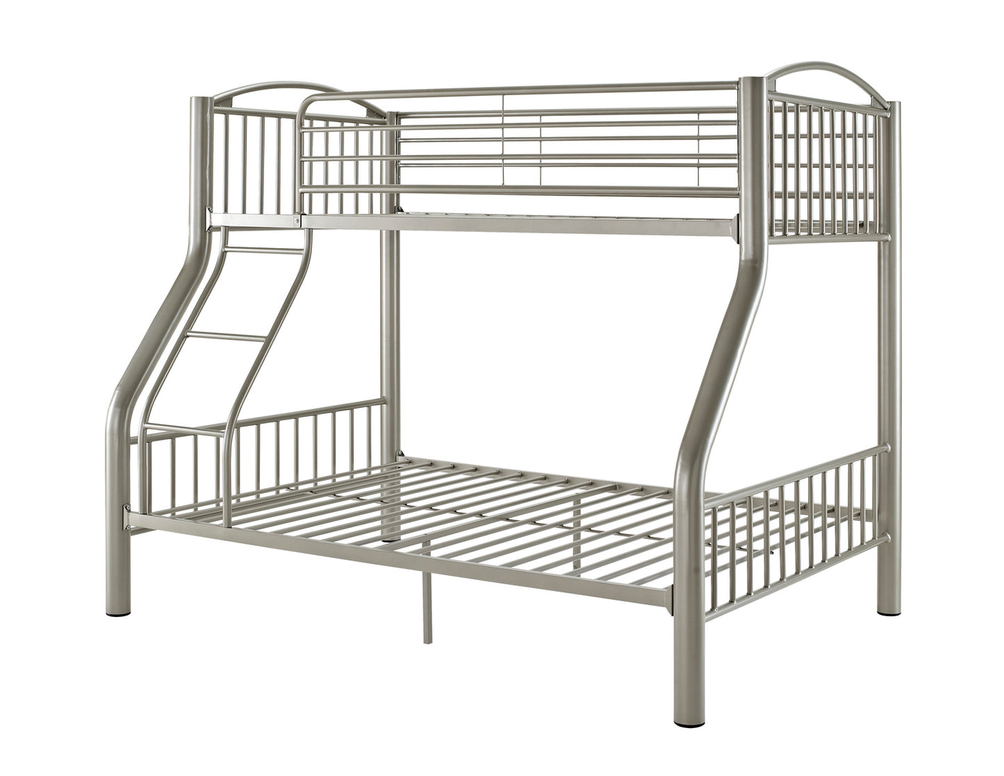 WEEKLY or MONTHLY. Bryson Pewter Twin over Full Metal Bunk Bed