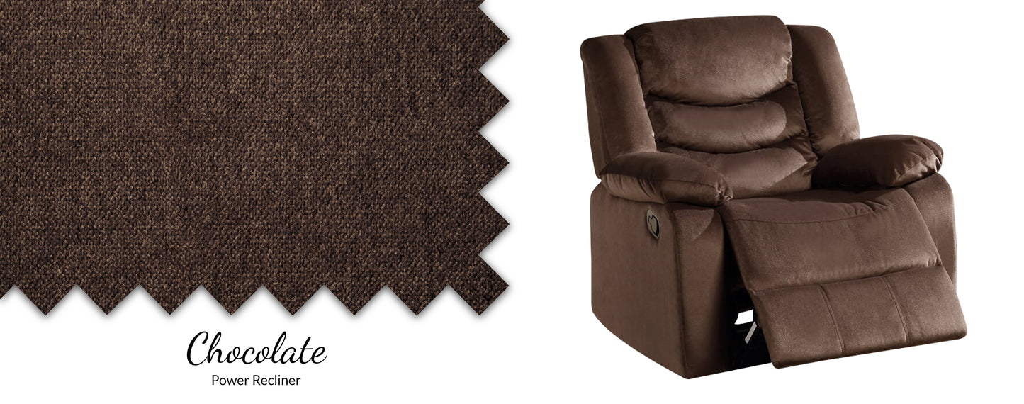 WEEKLY or MONTHLY. Urbino Chocolate Power Lift Chair
