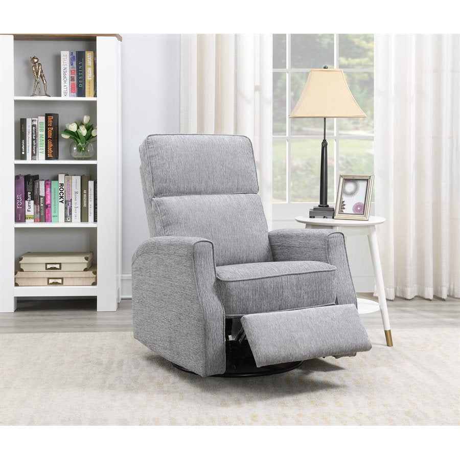 WEEKLY or MONTHLY. Mount Tabor Swivel Glider Recliner in Chocolate