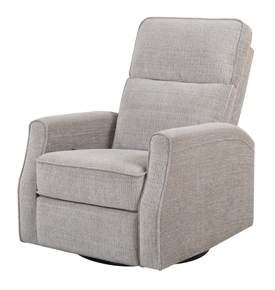 WEEKLY or MONTHLY. Mount Tabor Swivel Glider Recliner in Chocolate