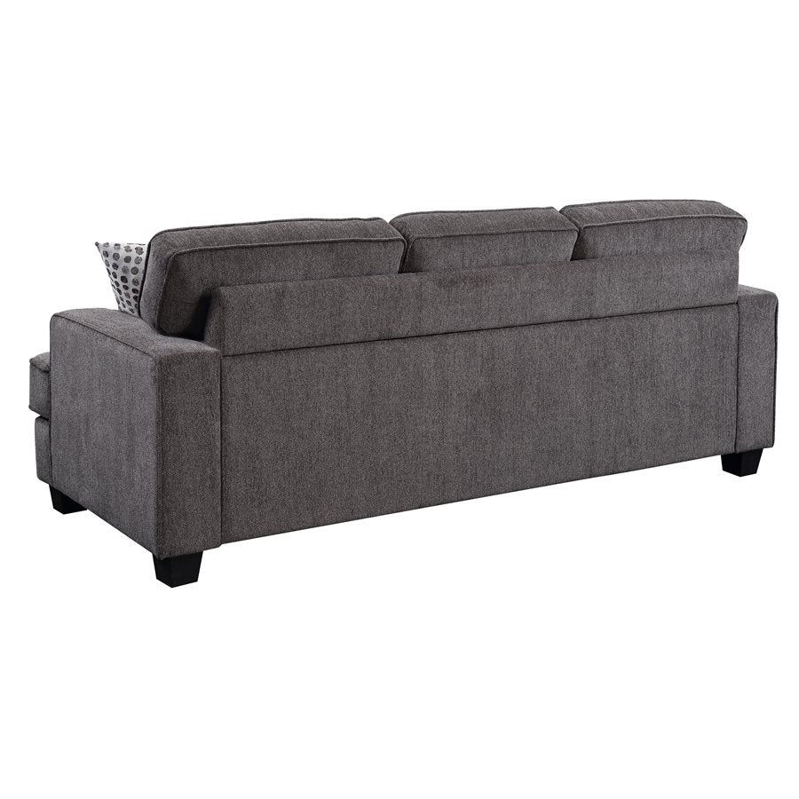 WEEKLY or MONTHLY. Carter Ink Grey Couch and Loveseat