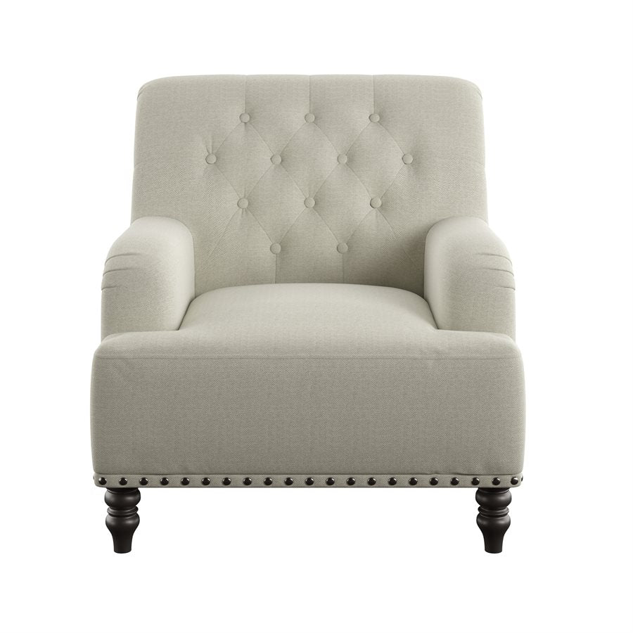 Layla Herringbone Accent Chair
