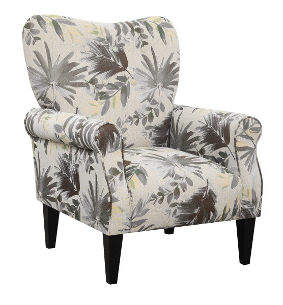Lydia Red Multi Accent Chair
