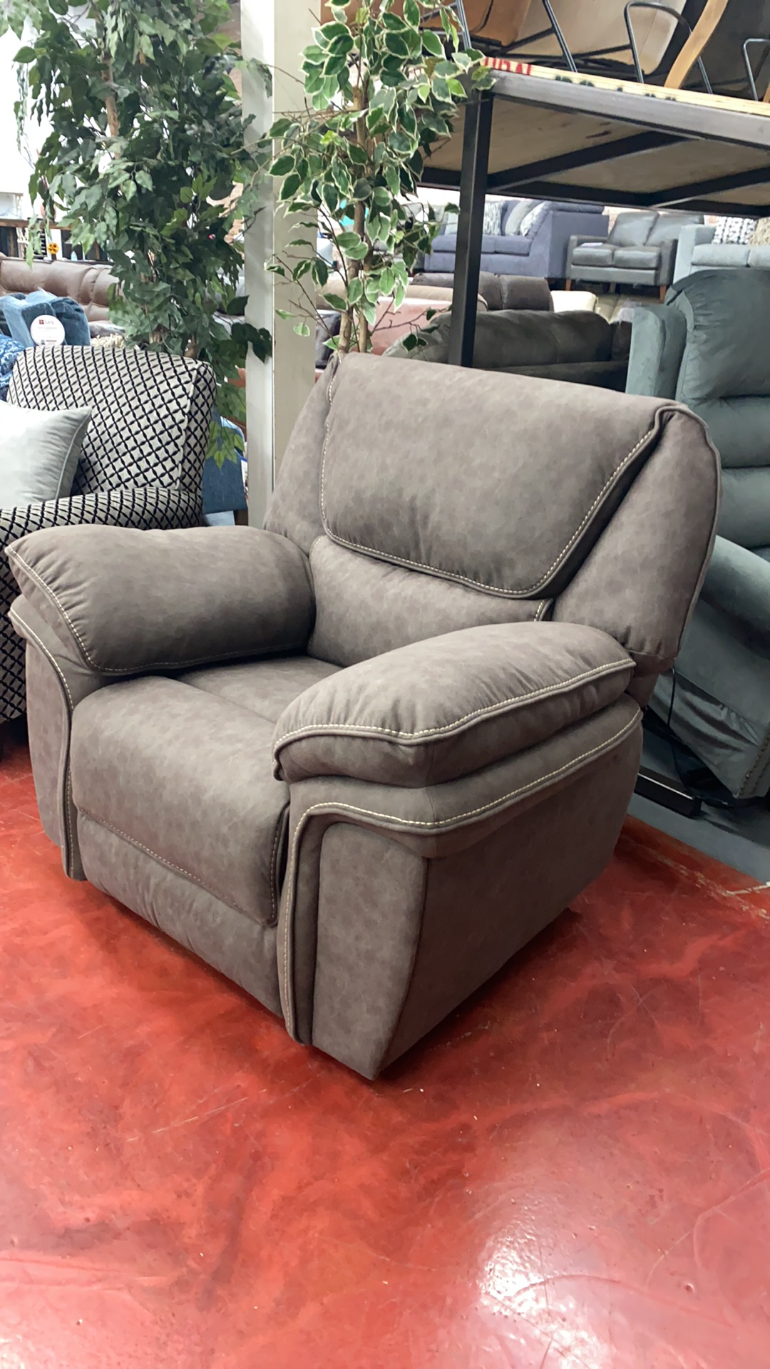 WEEKLY or MONTHLY. Arlyn Brown Swivel Glider Recliner