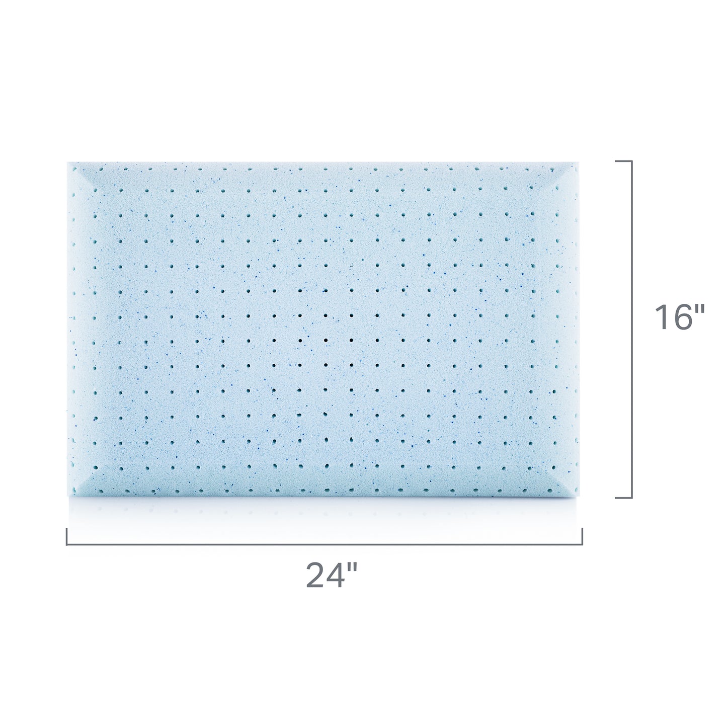 Hyperchill Technology Gel Memory Foam Pillow Plus Reversible Cooling Cover