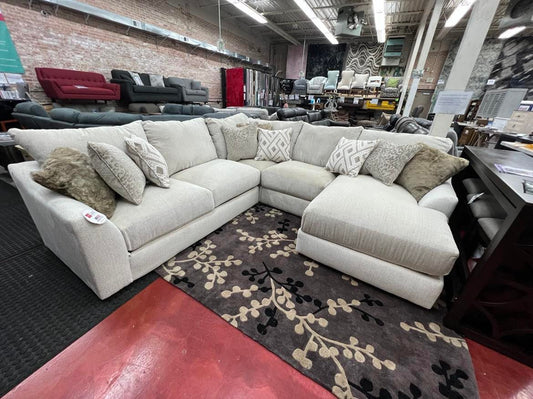 WEEKLY or MONTLY. So Whammy Rice Chaise Sectional