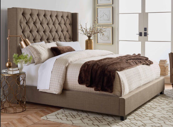 WEEKLY or MONTHLY. Westerly Upsholstered Queen Bed