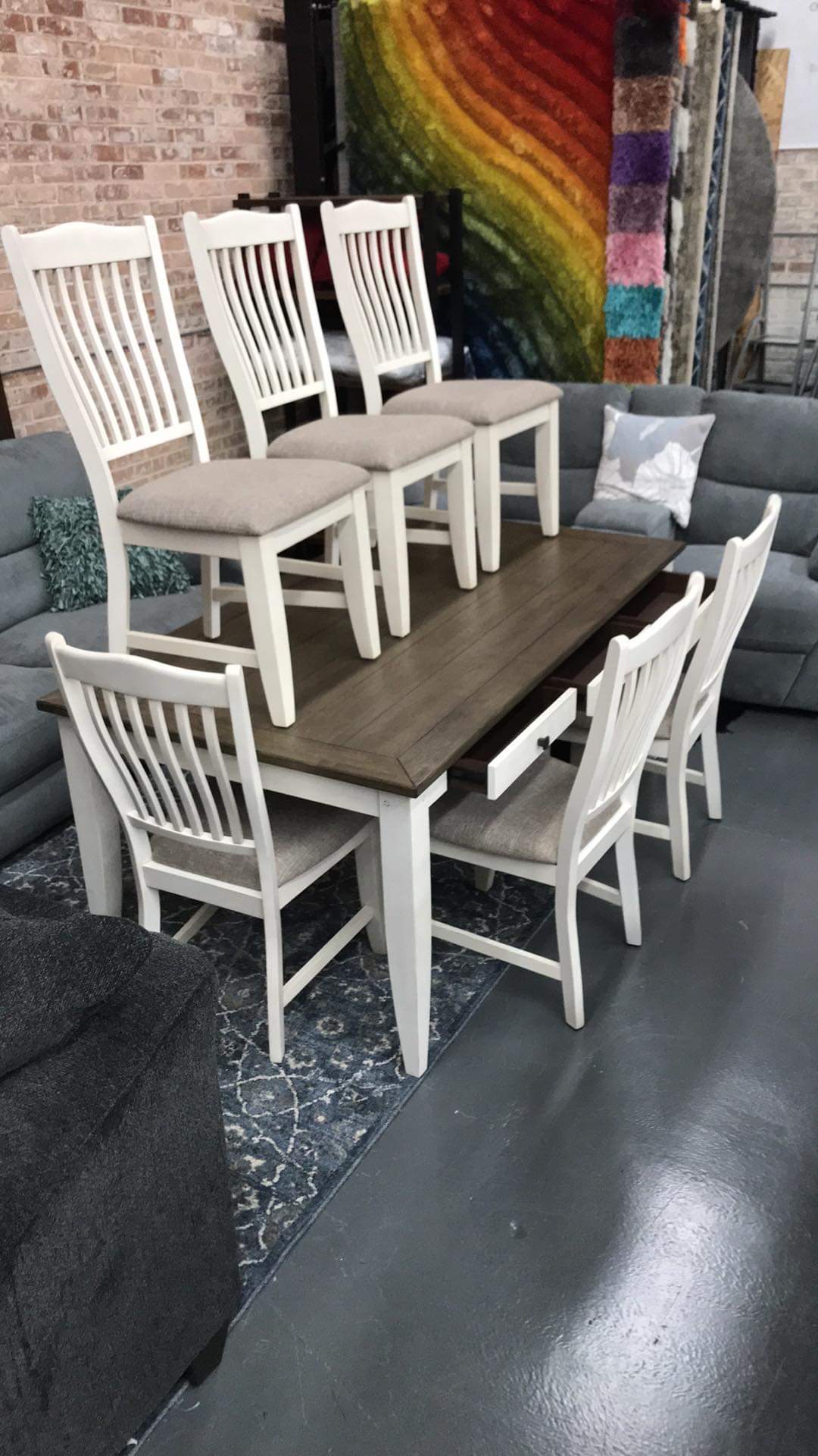 Caylie dining best sale table set