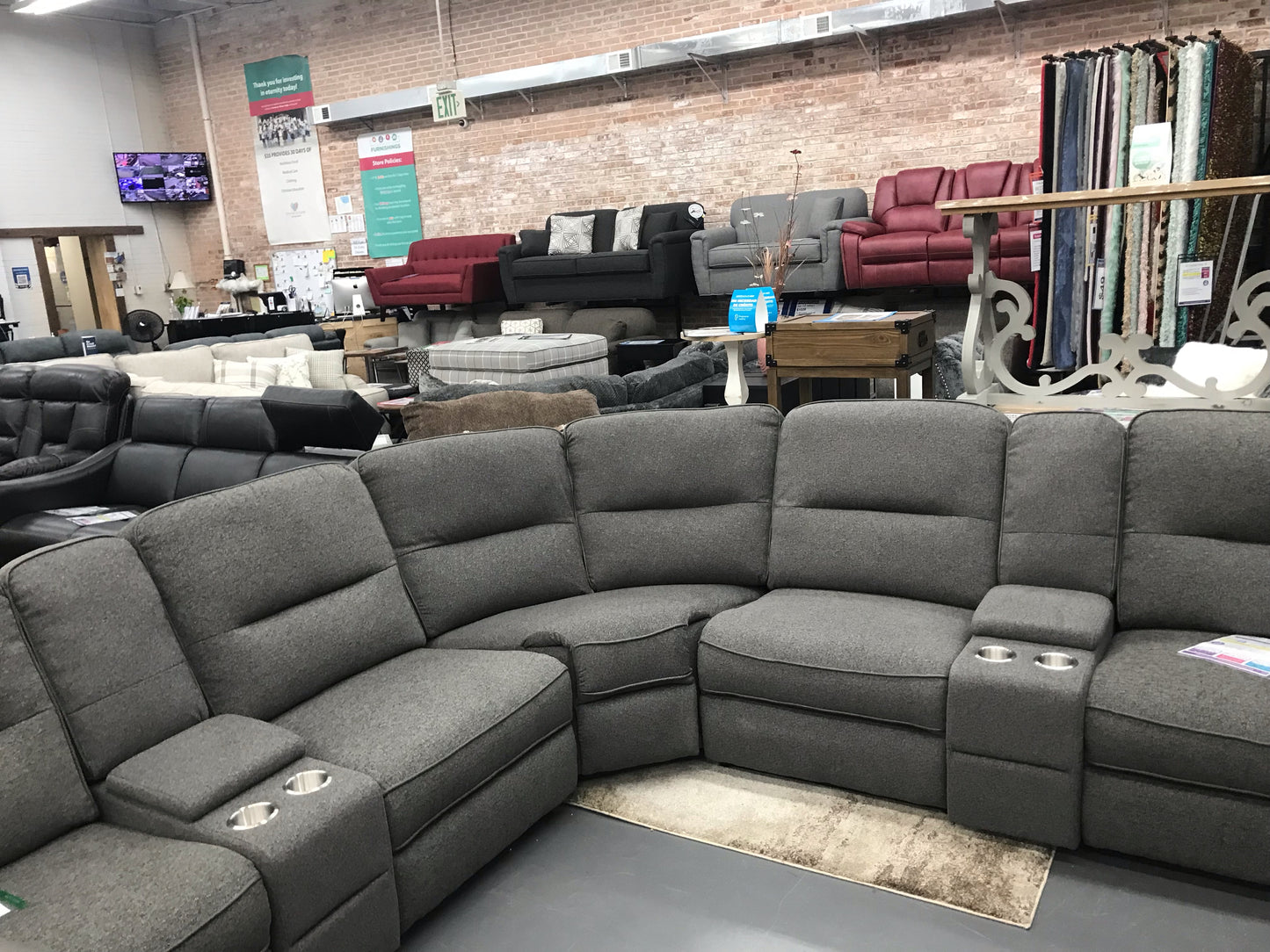 WEEKLY or MONTHLY. Albert Couch and Loveseat